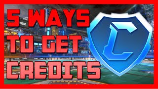 5 Ways To Get Credits In Rocket League In 2024 [upl. by Ynnaej]