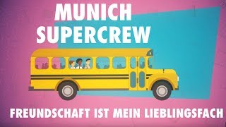 Munich Supercrew Lieblingsfach Official Lyric Video  Deutsch lernen  Learn German  A2 [upl. by Dasteel459]