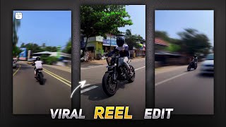 Trending Bike Reels Video Editing  Instagram Reels Trending Tutorial  Motion Blur Edit in Capcut [upl. by Trescott182]