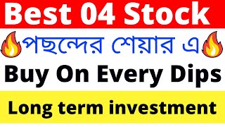 Best 04 Stock Buy Now  Long Term investment  Best Swing Treading Stock  Market Tips And News [upl. by Isahella]