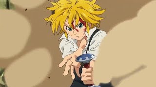 Meliodas vs Hendrickson e Gilthunder dublado e hd [upl. by Ecinaj]