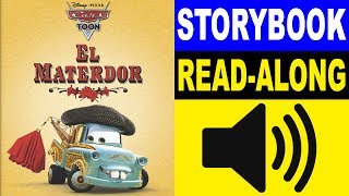 Cars Read Along Story book Read Aloud Story Books Cars  The Materdor [upl. by Llaccm]