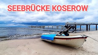 SEEBRÜCKE Koserow OSTSEEBAD  INSEL USEDOM  Sehenswürdigkeit Attraktion [upl. by Polito]