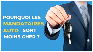 Mandataires auto  pourquoi sontils moins cher  💶 [upl. by Ellehcam]