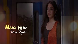 Mera Pyar Tera Pyar Lyrics  Arijit Singh  Jalebi 2018 [upl. by Ramad]