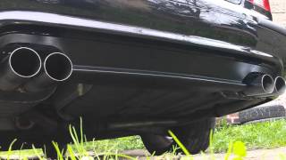 BMW E39 540i Eisenmann Exhaust Sound  Magnaflow Cat Converters [upl. by Kyre]