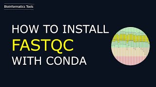 fastqc linux install and usage conda version [upl. by Marih832]