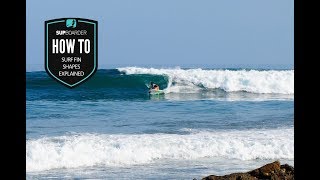 SUP surf fins explained  How to videos [upl. by Lupita540]