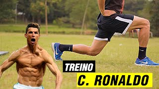 FIZ O TREINO DO CRISTIANO RONALDO  TREINO FISICO PARA JOGADOR DE FUTEBOL [upl. by Head]