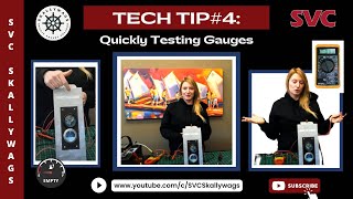 Tech Tip4 Quickly Testing Gauges [upl. by Friedberg181]