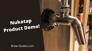 NUKATAP Faucet Demo  Forward vs Rear Sealing Tap Review [upl. by Eldwin625]