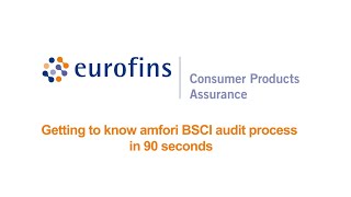 Getting to know amfori BSCI audit process in 90 seconds [upl. by Eizzil770]