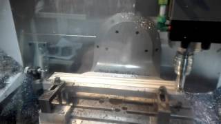 5軸マシニング haas umc750 高送り dofeed mini [upl. by Akemaj980]