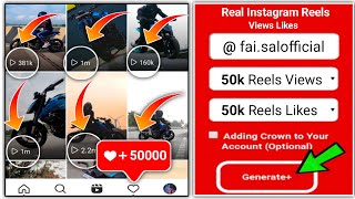 2025 Instagram Views App🔥How To Increase Instagram Reels Views and Likes Reels Views Kaise Badhaye [upl. by Llenoj]