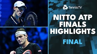 Jannik Sinner vs Taylor Fritz For The Title 🏆  Nitto ATP Finals 2024 Final Highlights [upl. by Brit]