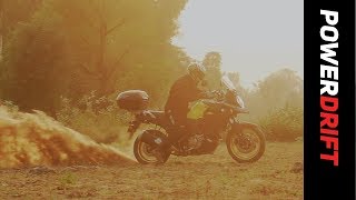 Suzuki V Strom 650 XT Review The perfect ADV for India PowerDrift [upl. by Eneloc]