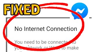 How to Fix Messenger No Internet Connection Problem Solved [upl. by Keung828]