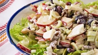 How to make simple Waldorf Salad [upl. by Brucie]