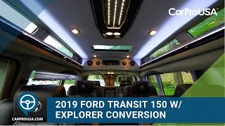 2019 Ford Transit 150 wExplorer Conversion Review [upl. by Raval]