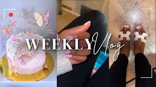 WEEKLY VLOG  Einkaufen Maintenance Routine Großkanzlei Einrichtung Besuch von MamaClaudeBeauty [upl. by Eirahs]