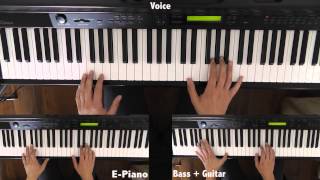 Gente Distratta  Pino Daniele  Piano Cover and Sheet Music [upl. by Perceval973]