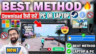 😍Finally Download amp Play GTA VICE CITY In Pc 2024  Gta Vice City Pc Install  100  Working Trick [upl. by Katey380]