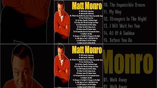 Matt Monro Greatest Hits 2024  Best Songs of Matt Monro Playlist Collection 2024 mattmonro [upl. by Corney]