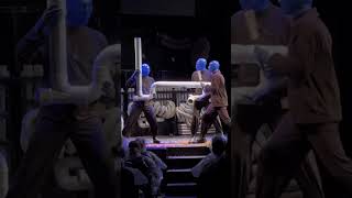 Seeing Blue Man Group perform Drumbone live in NYC 🤯 😍 [upl. by Brietta]