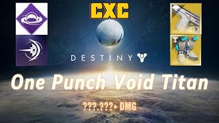 One Punch Titan VoidLeere Build DeutschGerman Destiny 2 [upl. by Petta924]