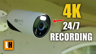 EufyCam E330 Professional Review  4K 247 Recording [upl. by Ylimme986]