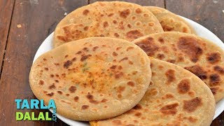 पनीर पराठे Paneer Parathas by Tarla Dalal [upl. by Jilly694]