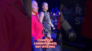 CHANTELLE CAMERON MAKES WAY INTO RING daviesmasoud [upl. by Sigismond327]