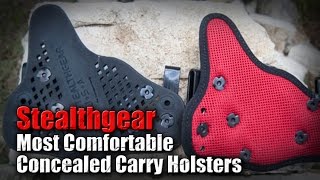 Most Comfortable Concealed Carry IWB Holster  Stealthgear [upl. by Lib]