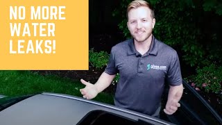 How to Stop a Sunroof Leak  Sunroof Drain Cleaning [upl. by Anide588]