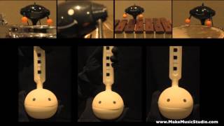 Little Drummer Boy Feat Mr Knocky and Otamatone of Maywa Denki [upl. by Alemac]