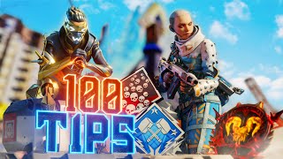 100 Apex Legends Tips to INSTANTLY IMPROVE [upl. by Aehcim706]