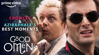 Crowley amp Aziraphale Switch Bodies To Save Each Other  Good Omens  Prime Video [upl. by Ffej206]