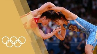 Saori Yoshida JPN  Womens Wrestling 55kg  Champions of London 2012 [upl. by Nonaihr]