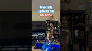 Duel Worthy Retractable Lightsaber Pike starwars lightsaber [upl. by Melmon]