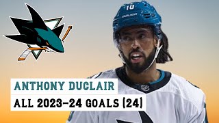 Anthony Duclair 10 All 24 Goals of the 202324 NHL Season [upl. by Fifi]