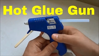 How To Use A Hot Glue Gun Full Tutorial [upl. by Ytirahs]