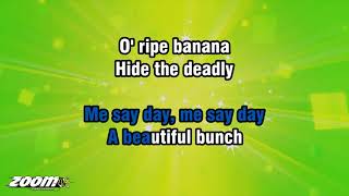 Harry Belafonte  DayO The Banana Boat Song  Karaoke Version from Zoom Karaoke [upl. by Ramiah]