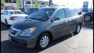 SOLD 2009 Honda Odyssey EXL Walkaround Start up Tour and Overview [upl. by Edson]