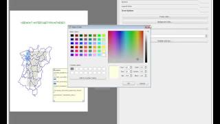 QGIS Creating Map Layouts  Printing and Exporting [upl. by Domph77]