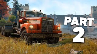 SNOWRUNNER Gameplay Walkthrough Part 2  WET HARVEST [upl. by Ludie]