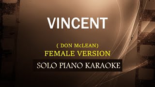 VINCENT  FEMALE VERSION   DON McLEAN  COVERCY [upl. by Asare]