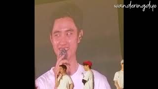 Elyxion Dot Seoul Day 2 DO Kyungsoo Last Ment Eng Sub  Clip by me [upl. by Fan]