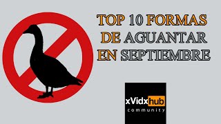 Top 10 formas de sobrevivir en Septiembre [upl. by Eniluqaj]