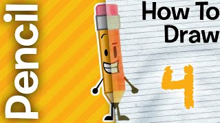 BFDI How To Draw Pencil [upl. by Warram]