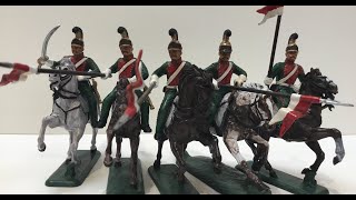 French Napoleonic Lancers  ChevauxlegerLanciers 132  Expeditionary Force [upl. by Cirre552]